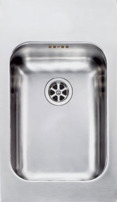 LAVELLO INOX DA INCASSO RETTANGOLARE 29 X 50 CM