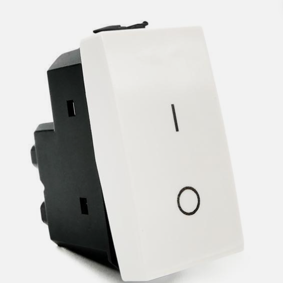 INTERRUTTORE UNIPOLARE (16A-250V) MTX T3 BIANCO