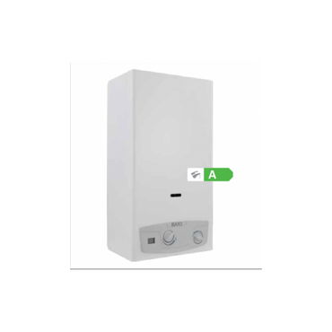 BAXI SCALDABAGNO A GAS ACQUAPROJECTA A CAMERA APERTA 11 LT