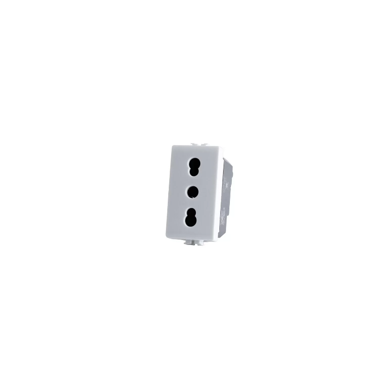 MAPAM PRESA BIVALENTE (10A/16A-250V) MTX T3 BIANCO