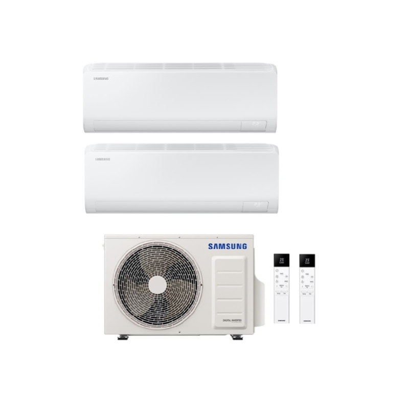 SAMSUNG CLIMATIZZATORE CEBU S2 DUAL 7000 + 7000 CON UNITA' ESTERNA AJ040TXJKG/EU