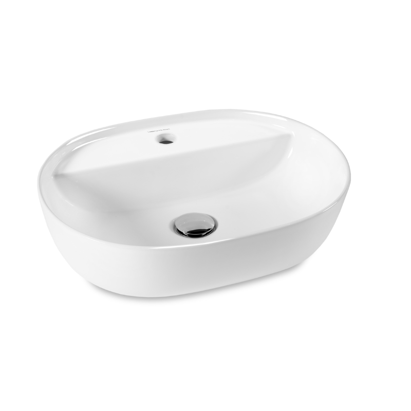 LAVABO DA APPOGGIO OVALE 505 X 300 X 132