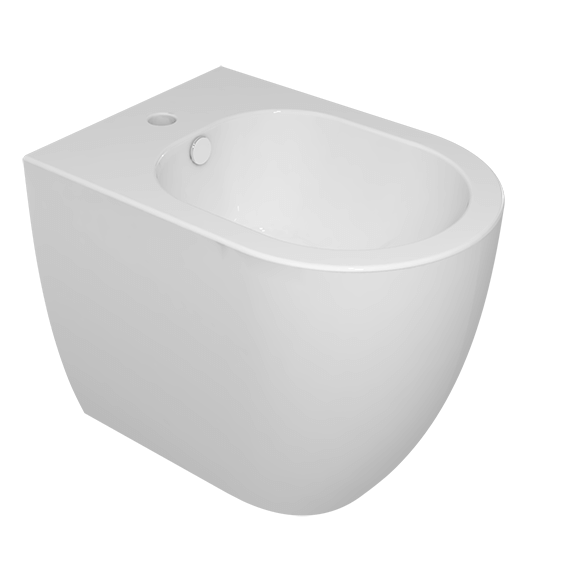 GSG BIDET A PAVIMENTO FILOMURO MODELLO LIKE 52.5 CM