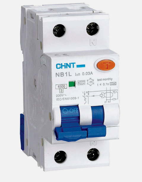 INTERRUTTORE MAGNETOTERMICO  DIFF. 25A CURVA 4, 5KA 2P 30MA