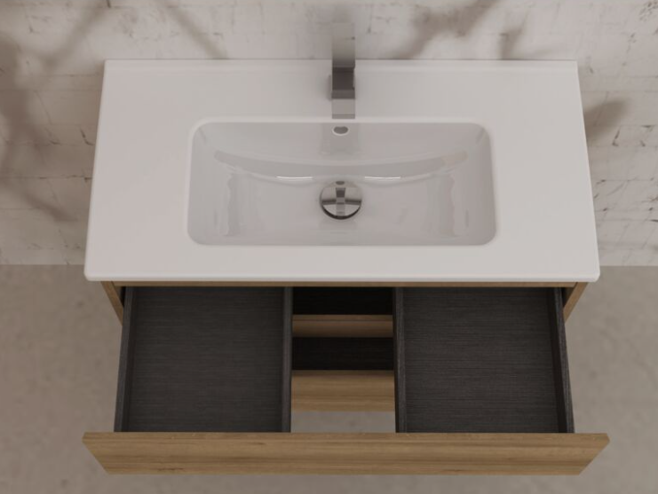 LEGNOX COMPOSIZIONE MODELLO CREA DA 100 CM ROVERE FARNIA