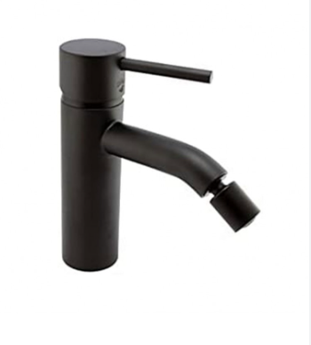 PAINI MISCELATORE BIDET  MODELLO COX OPEN NERO OPACO
