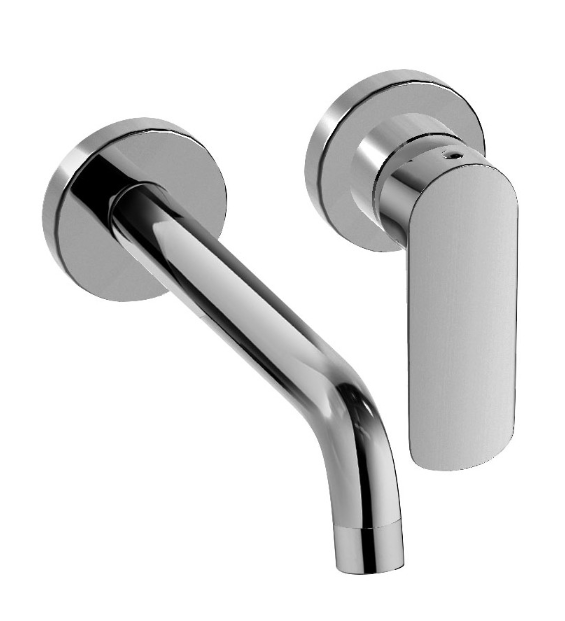 PAINI MISCELATORE LAVABO A MURO MODELLO NOVE CROMO