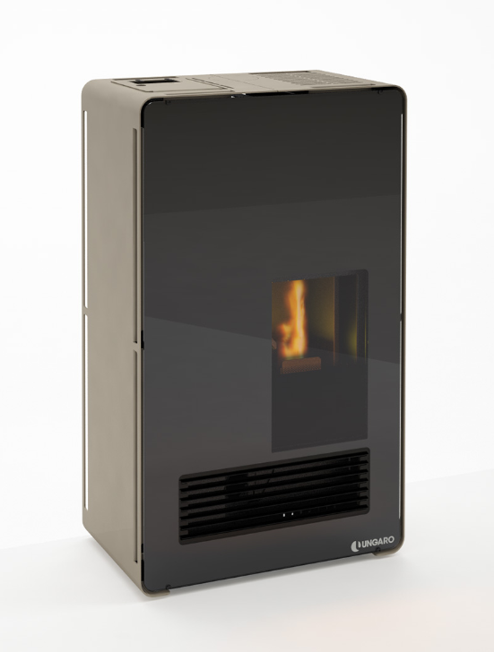 STUFA ARIA A PELLET UNGARO MODELLO LIBY PLUS 8 KW PULIZIA FACILE