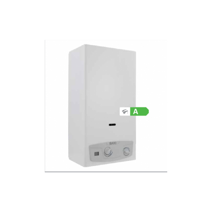 BAXI SCALDABAGNO A GAS ACQUAPROJECTA A CAMERA APERTA 11 LT