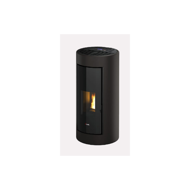 CADEL STUFA A PELLET MODELLO SHELL 9 A+ 9,1 KW COLORE METALLO ANTRACITE