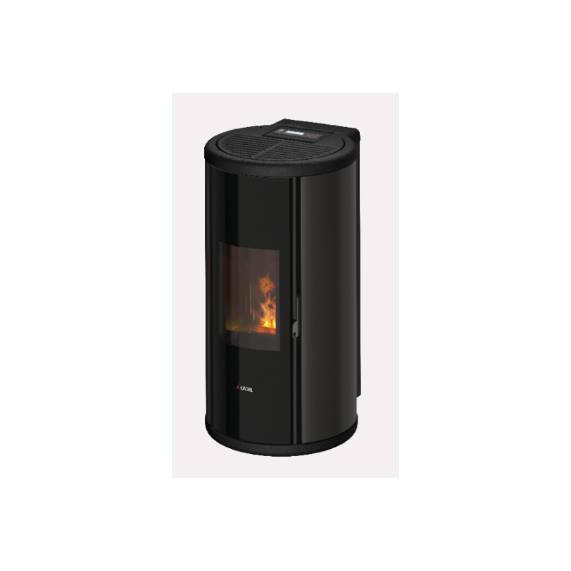 CADEL STUFA A PELLET MODELLO SOUND 7 A+ 7 KW COLORE ANTRACITE