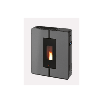 CADEL STUFA A PELLET MODELLO TILE PLUS 10 A+ 10 KW COLORE METALLO TITANIUM