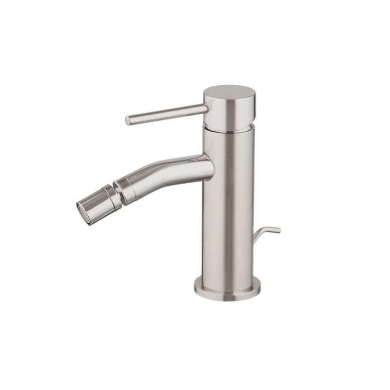 FIMA CARLO FRATTINI MISCELATORE BIDET SERIE SPILLO UP NICKEL SPAZZOLATO