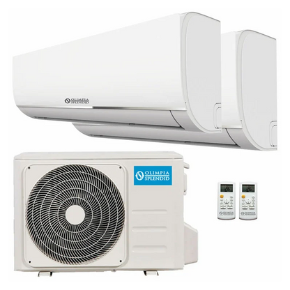 OLIMPIA SPLENDID DUALSPLIT NEXYA S4 DA 12000+12000 BTU A++ E UNITA' ESTERNA 5.2 KW