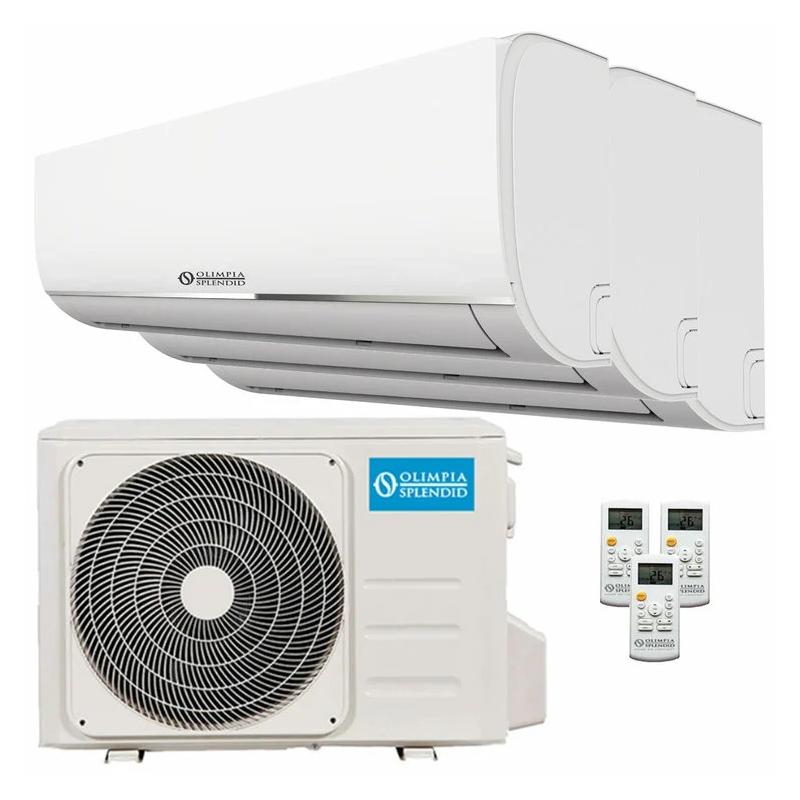 OLIMPIA SPLENDID CLIMATIZZATORE NEYA S4 TRIALSPLIT 9000+9000+12000 BTU UNVERTER A++ WI-FI