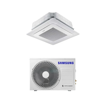 SAMSUNG CLIMATIZZATORE CASSETTA WINDFREE 18000 BTU INVERTER A+++ E UNITA ESTERNA 5.0 KW