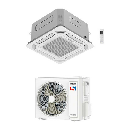 SINCLAIR CLIMATIZZATORE A CASSETTA 4 VIE 18000 BTU A++ R32