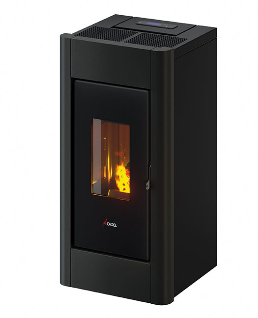 CADEL STUFA A PELLET MODELLO SWEET 7 A+ 7 KW COLORE ANTRACITE